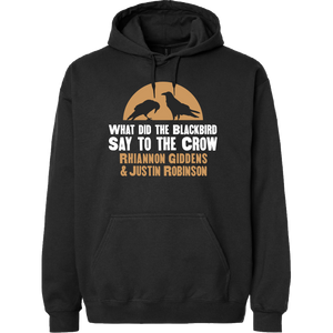 Black Blackbird Hooded Sweatshirt