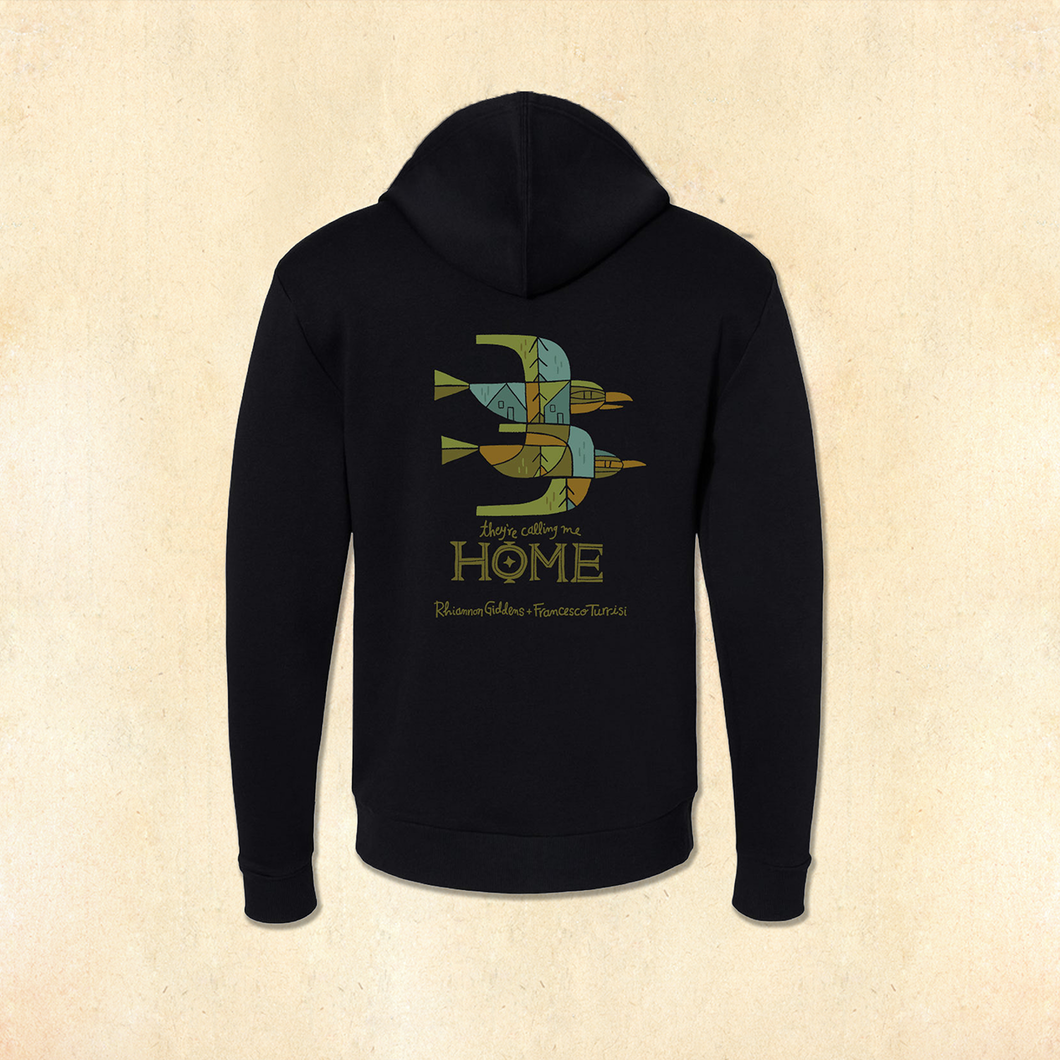 BIRDS ZIP-UP HOODIE